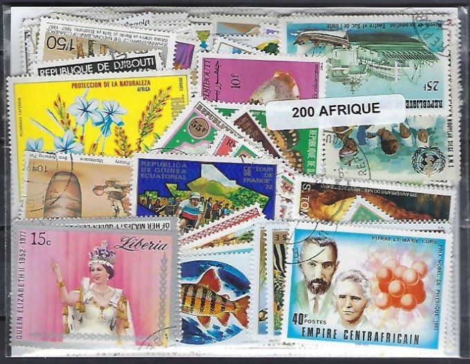 Collections de timbres d'Afrique