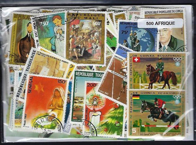 Collections de timbres d'Afrique