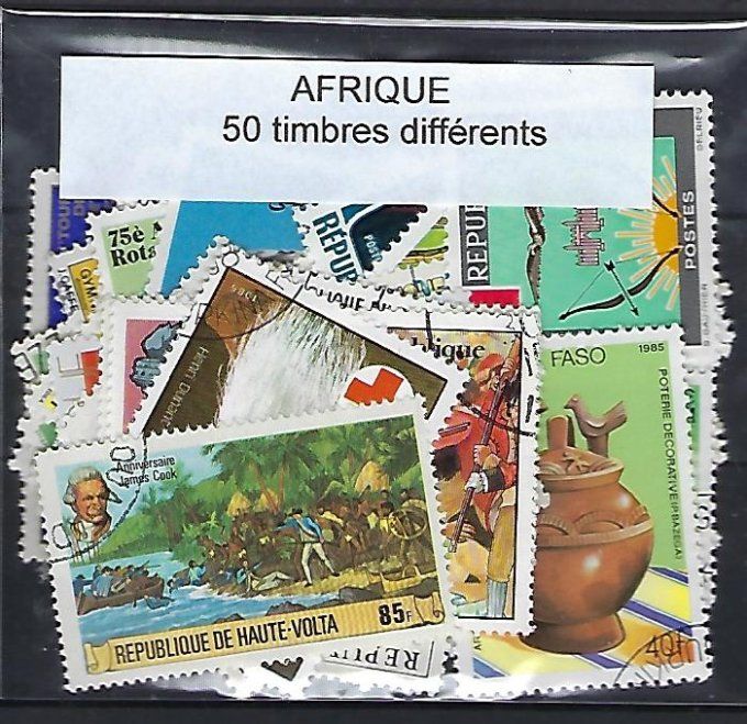 Collections de timbres d'Afrique