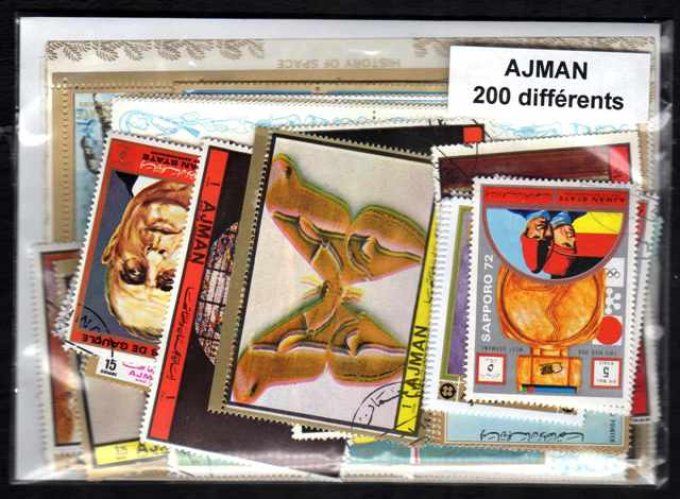 Collections de timbres d'Ajman