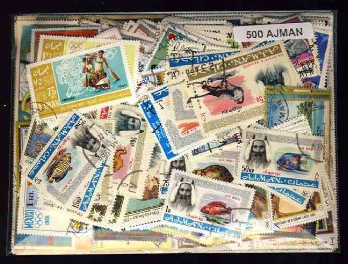 Collections de timbres d'Ajman