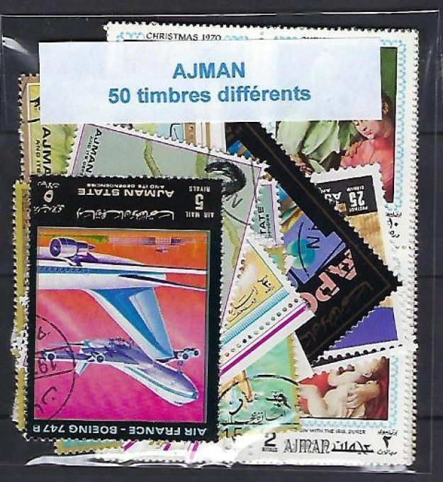 Collections de timbres d'Ajman