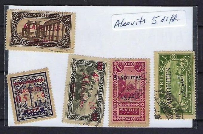 Collections de timbres d'Alaouites