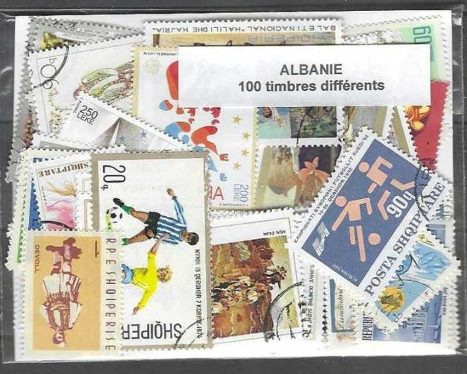 Collections de timbres d'Albanie