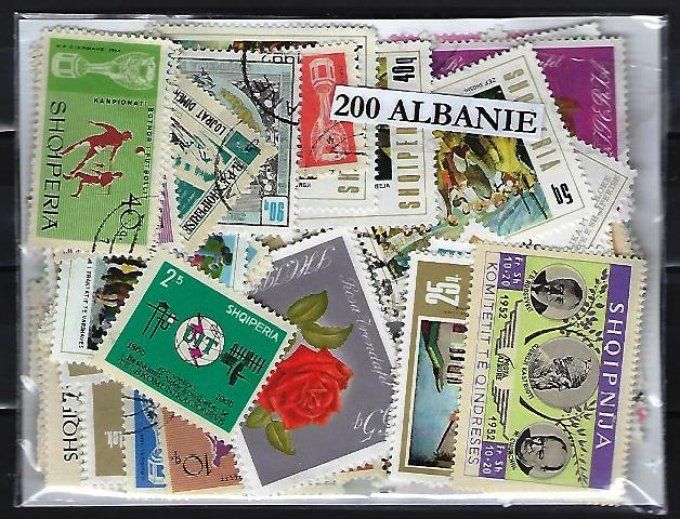Collections de timbres d'Albanie