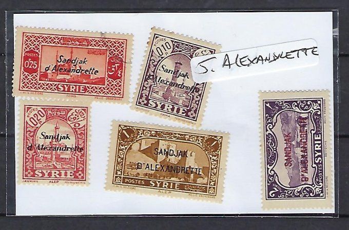 Collections de timbres d'Alexandrette