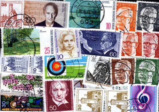 Collections de timbres d'Allemagne Berlin Occidental