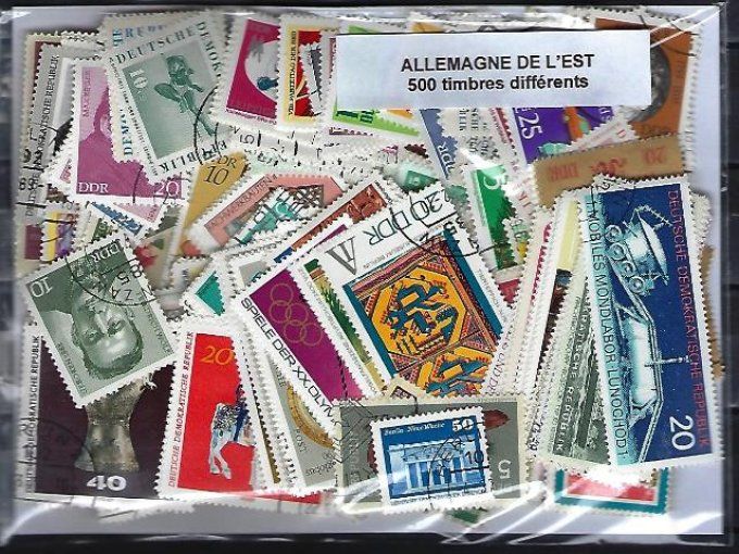 Collections de timbres d'Allemagne de l'est
