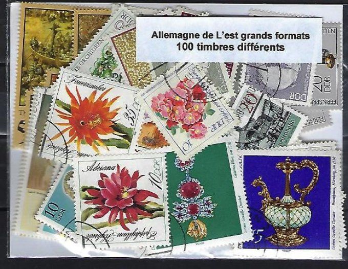 Collections de timbres d'Allemagne de l'est grands formats