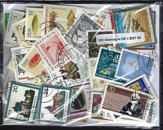 Collections de timbres d'Allemagne de l'est grands formats