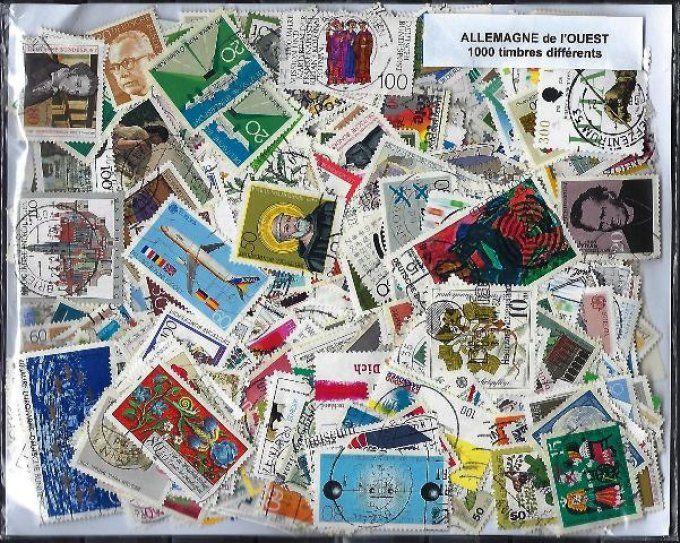 Collections de timbres d'Allemagne de l'ouest