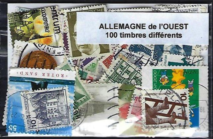 Collections de timbres d'Allemagne de l'ouest