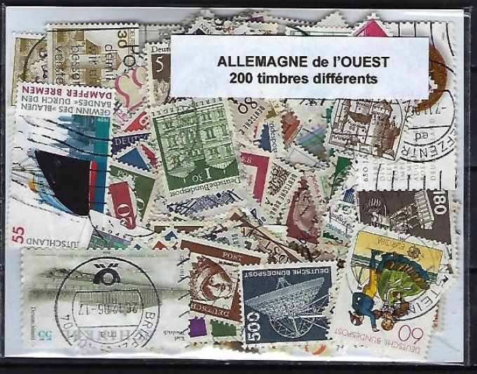 Collections de timbres d'Allemagne de l'ouest