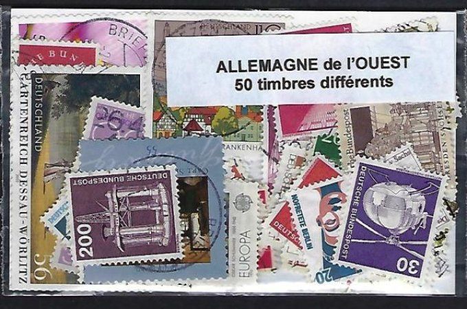 Collections de timbres d'Allemagne de l'ouest