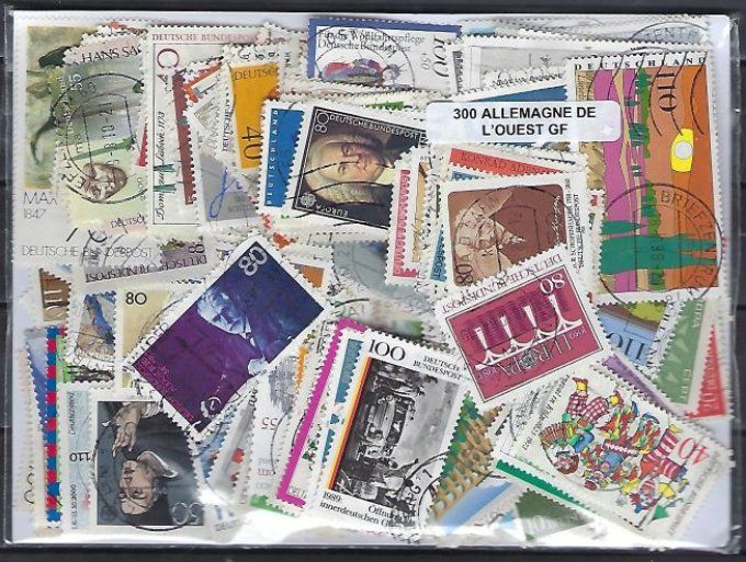 Collections de timbres d'Allemagne de l'ouest Commémoratifs Grands Formats