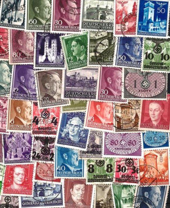 Collections de timbres d'Allemagne Gouvernement Général