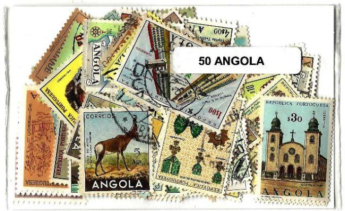 Collections de timbres d'Angola