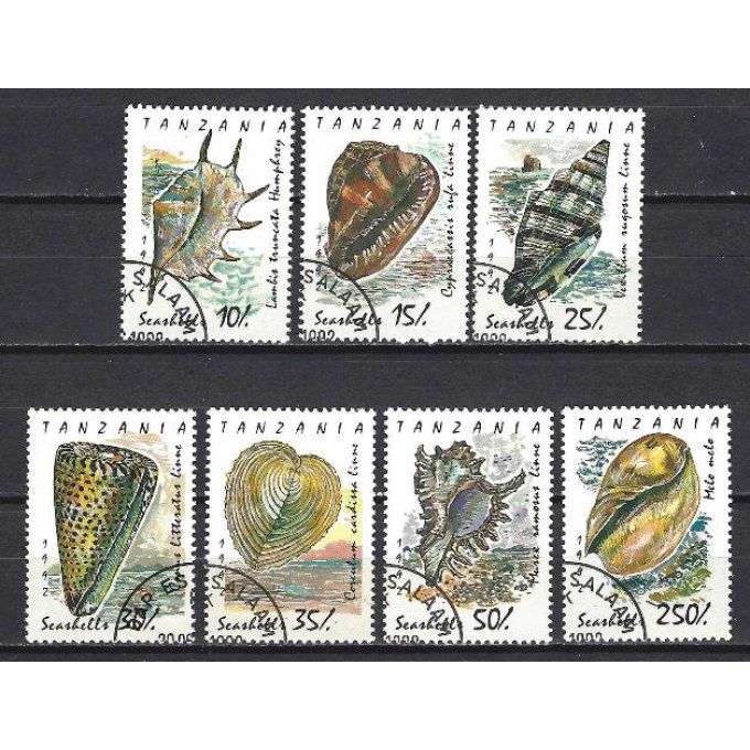 Tanzanie 1992 (132) série complète de 7 timbres oblitérés