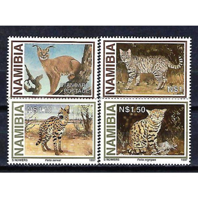 Namibie 1997 (142) série complète de 4 timbres neuf ** MNH