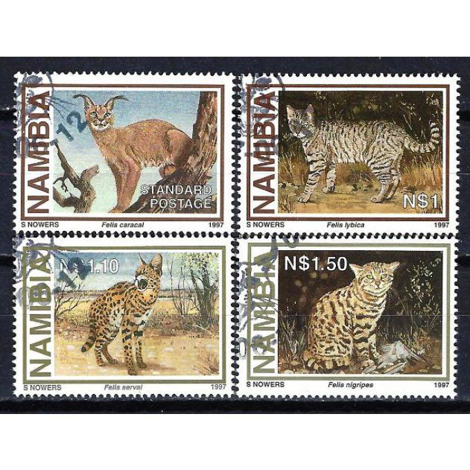 Namibie 1997 (158) série complète de 4 timbres oblitérés