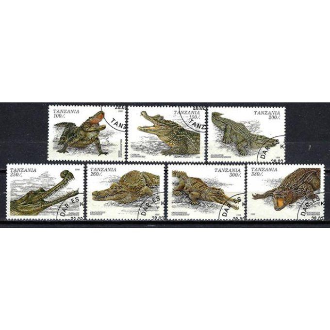 Tanzanie 1996 (176) série complète de 7 timbres oblitérés