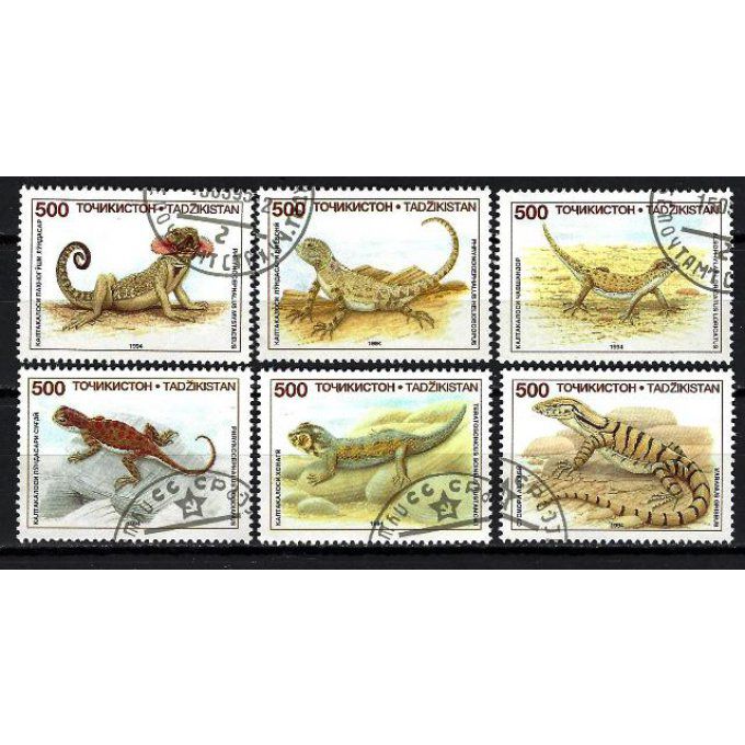 Tadjikistan 1994 (178) série complète de 6 timbres oblitérés