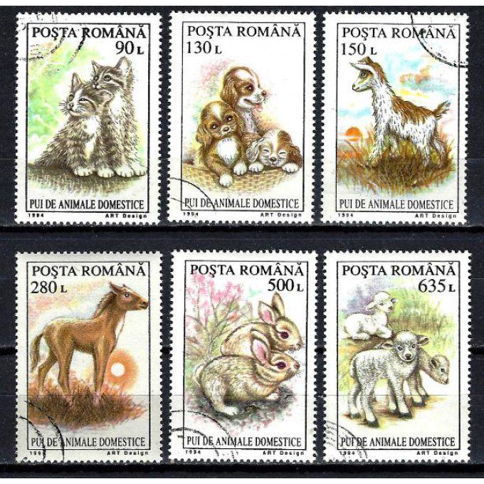 Roumanie 1994 (185) série complète de 6 timbres oblitérés