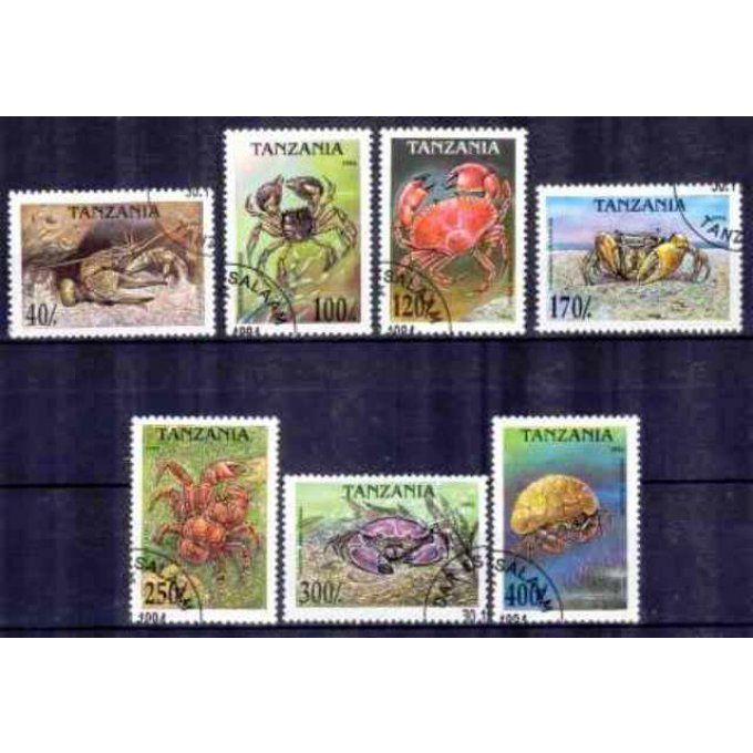 Tanzanie 1994 (26) série complète de 7 timbres oblitérés