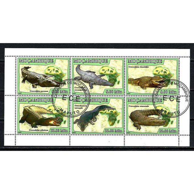 Mozambique 2007 (277) série complète de 6 timbres oblitérés