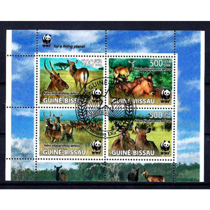 Guinée Bissau 2008 (290) série complète de 4 timbres oblitérés