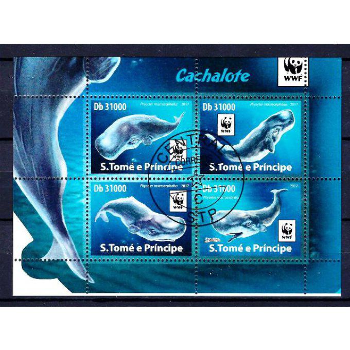 Saint Thomas et Prince 2017 (291) série complète de 4 timbres oblitérés