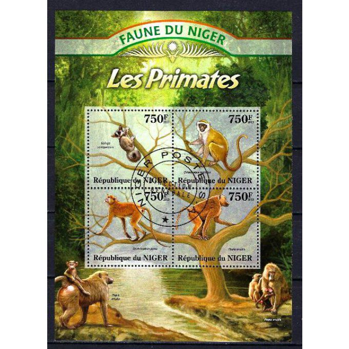 Niger 2013 (336) série complète de 4 timbres oblitérés