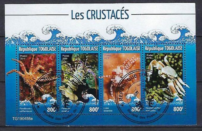 Togo 2019 (375) série complète de 4 timbres oblitérés