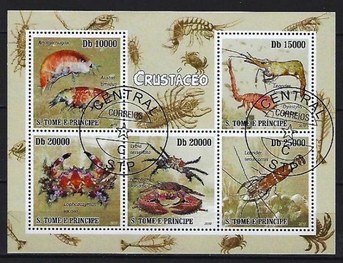 Saint Thomas et Prince 2010 (411) série complète de 5 timbres oblitérés