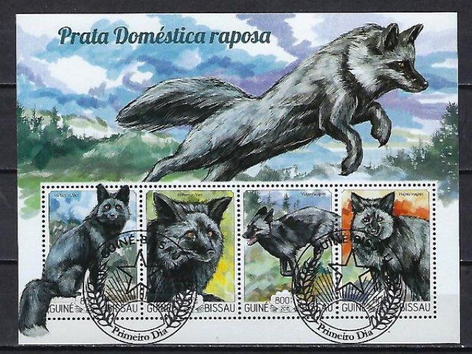 Guinée Bissau 2015 (427) série complète de 4 timbres oblitérés