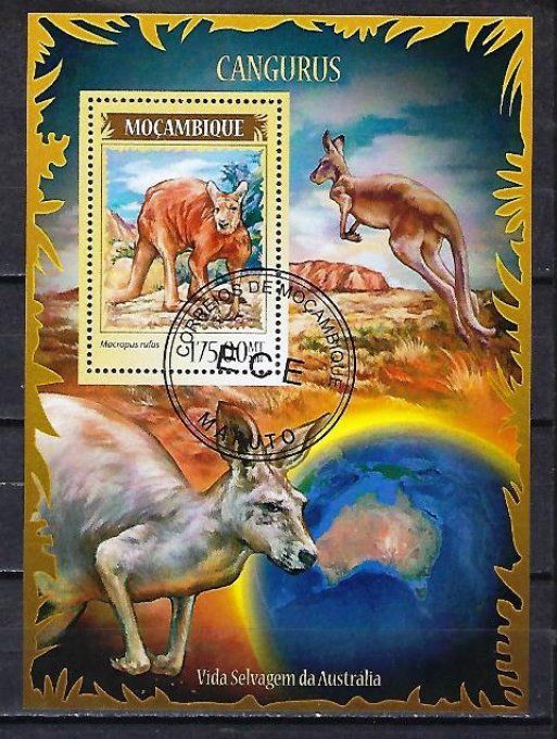 Mozambique 2014 (429) bloc oblitéré