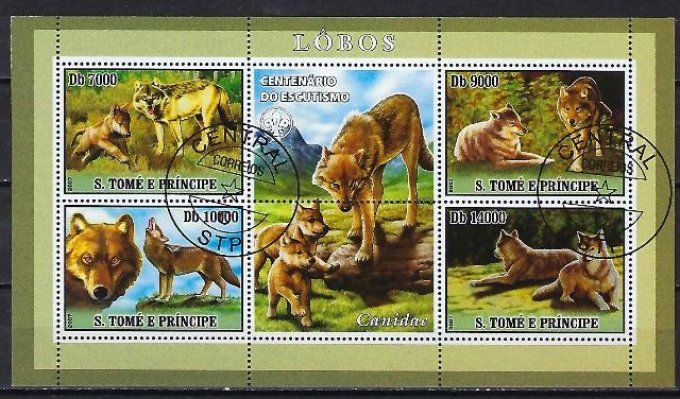 Saint Thomas et Prince 2007 (431) série complète de 4 timbres oblitérés