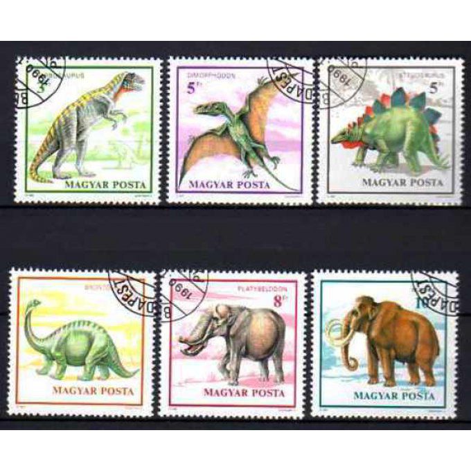 Hongrie 1990 (AP14) série complète de 6 timbres oblitérés