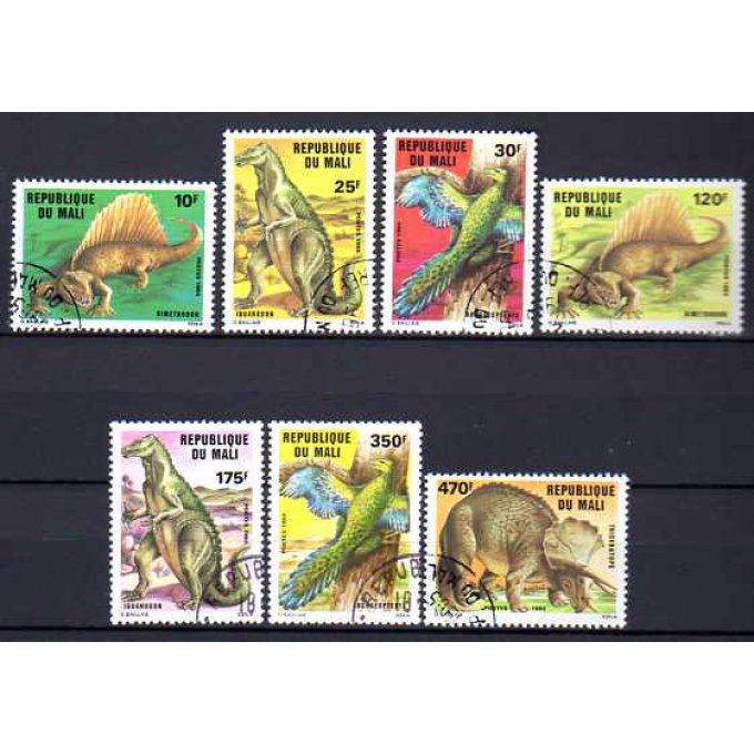 Mali 1984 (AP16) série complète de 7 timbres oblitérés