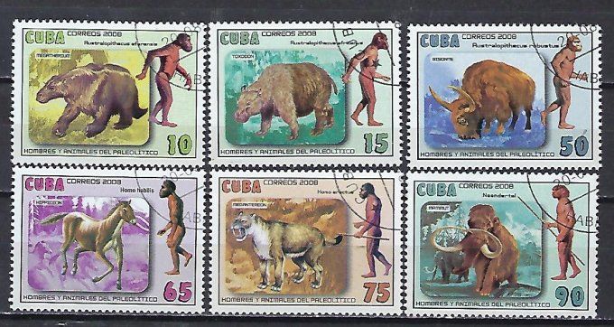 Cuba 1990 (AP17) série complète de 6 timbres oblitérés 