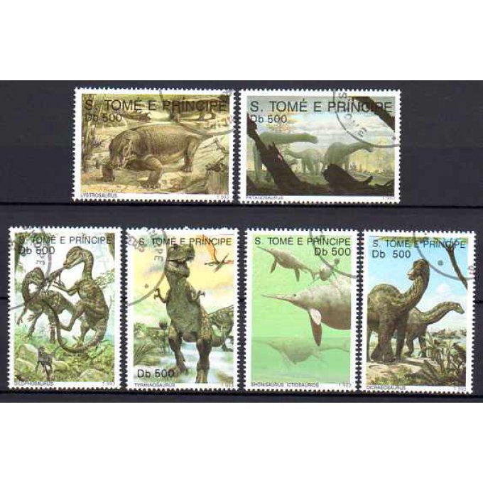 Saint Thomas et Prince 1993 (AP22) série complète de 6 timbres oblitérés