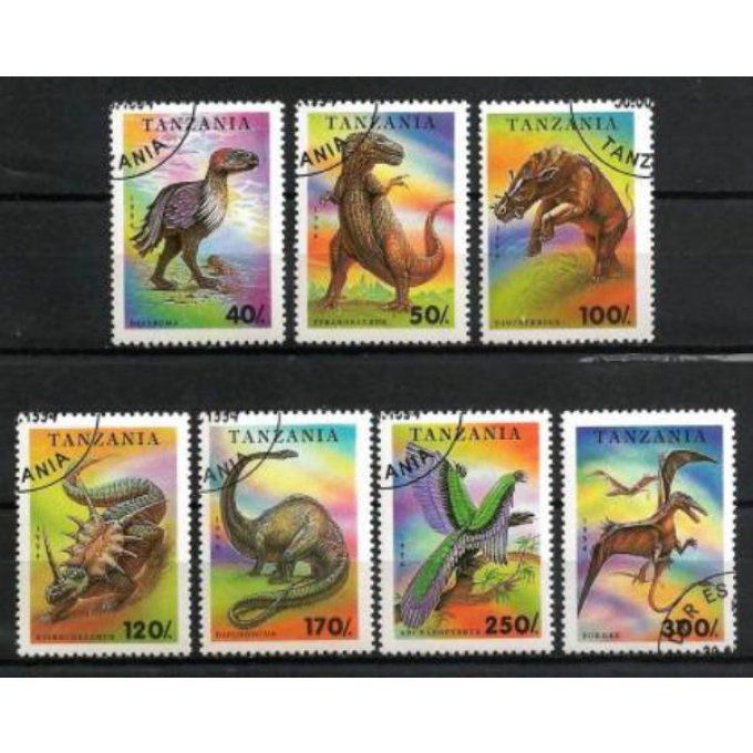 Tanzanie 1994 (AP30) série complète de 7 timbres oblitérés