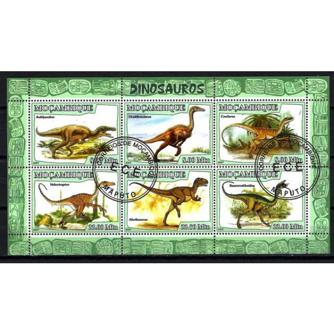 Mozambique 2007 (AP44) série complète de 6 timbres oblitérés