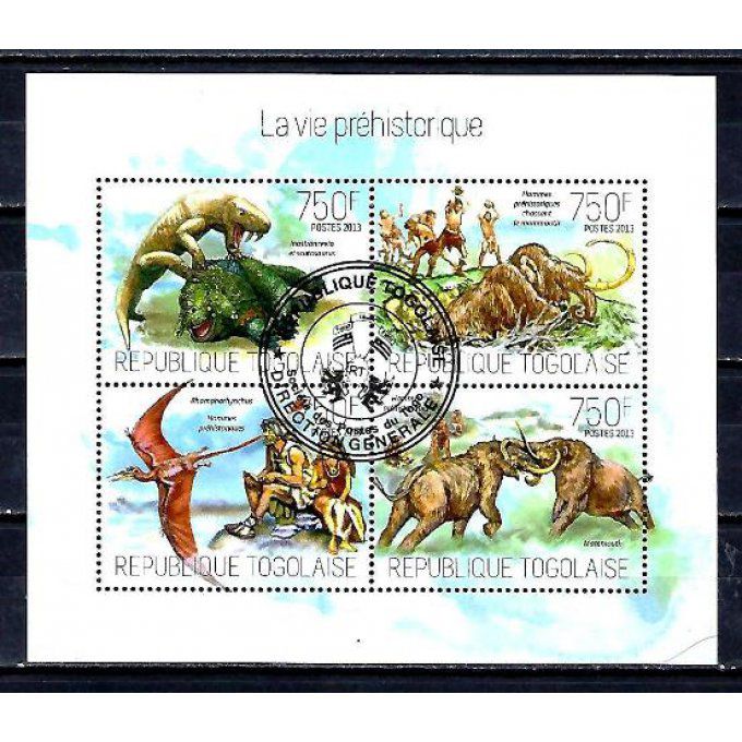 Togo 2013 (AP51) série complète de 4 timbres oblitérés