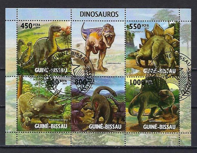 Guinée Bissau 2010 (AP62) série complète de 5 timbres oblitérés