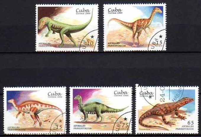 Cuba 1991 (AP9) série complète de 5 timbres oblitérés