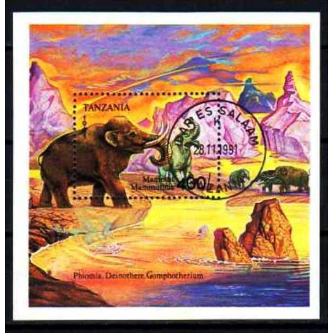 Tanzanie 1991 (AP10) bloc oblitéré