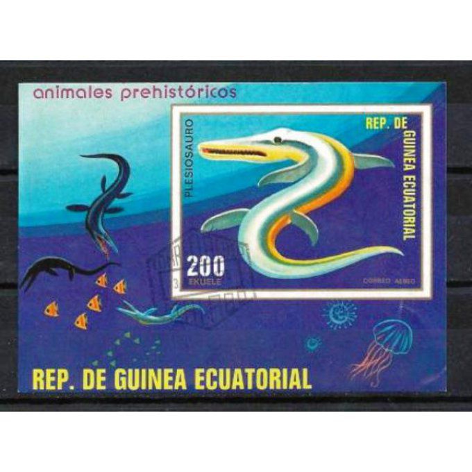 Guinée Equatoriale (AP17) bloc oblitéré