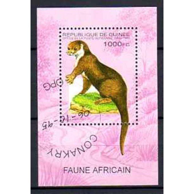 Guinée 1995 (13) bloc oblitéré