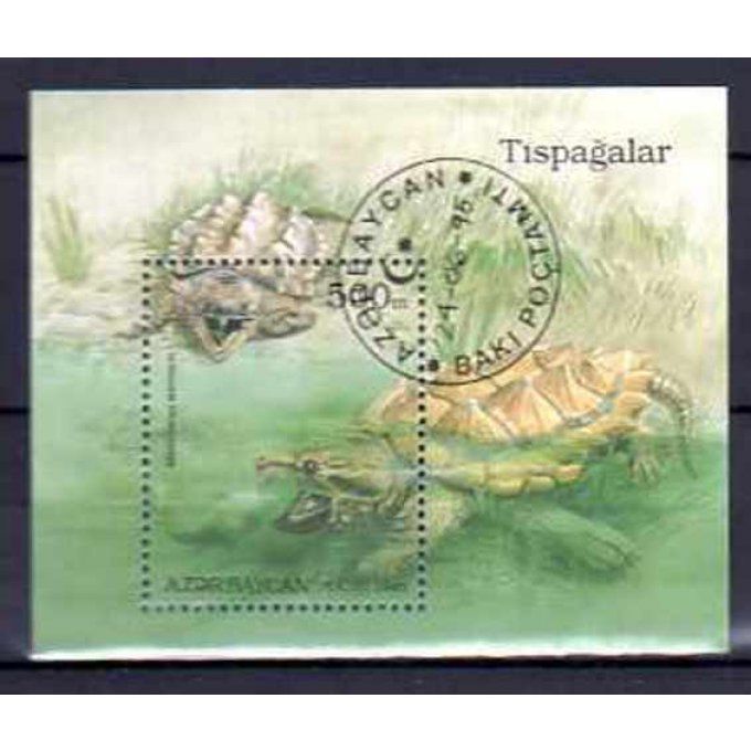 Azerbaidjan 1995 (2) bloc oblitéré